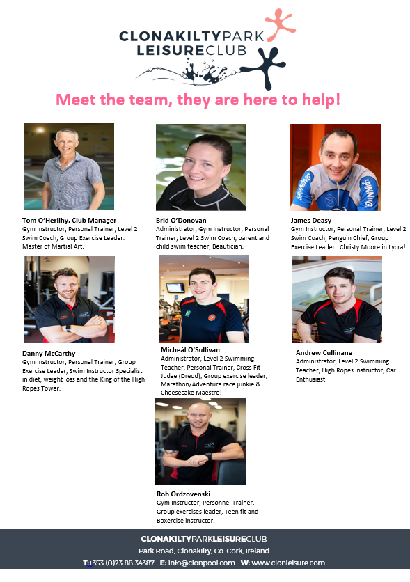 meet the team 19